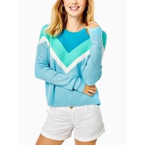 Lilly Pulitzer Crew Neck Long Sleeve Rivka Sweater